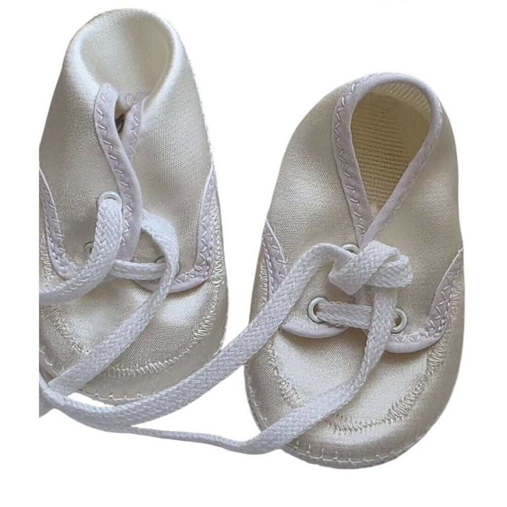 Vintage New Gertrude's Baby Christening Shoes